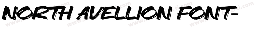 NORTH AVELLION FONT字体转换